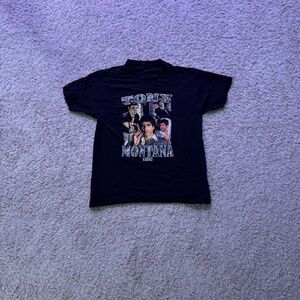 90s Tony Montana Short-Sleeve Merch T-Shirt - Black/Green Size Medium Men’s